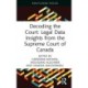 Decoding the Court: Legal Data Insights from the Supreme Court of Canada