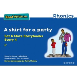 Read Write Inc. Phonics: A shirt for a party (Blue Set 6A Storybook 4)