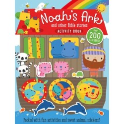 Noah's Ark and Other Bible Stories Activity Book: Packed With Fun Activities and Sweet Animal Stickers!