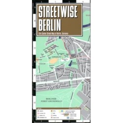 Streetwise Berlin Map - Laminated City Center Street Map of Berlin, Germany