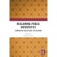 Reclaiming Public Universities: Comparative Reflections for Reforms