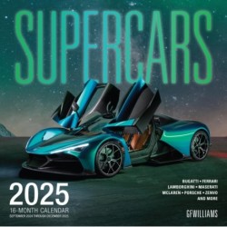 Supercars 2025: 16-Month Calendar--September 2025 through December 2026