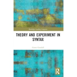 Theory and Experiment in Syntax