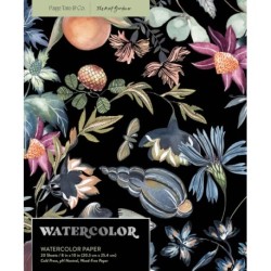 Watercolor Notepad: 20 sheets / 40 pages of Watercolor Paper, 8x10 in, 200 GSM, (Bleed-proof Framing Water Color Paper)