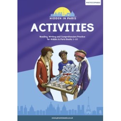 Phonic Books Hidden in Paris Activities: Alternative vowel and consonant spellings, and Latin suffixes