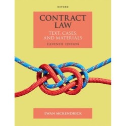 Contract Law: Text Cases and Materials