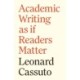 Academic Writing as if Readers Matter: Academic Writing as if Readers Matter