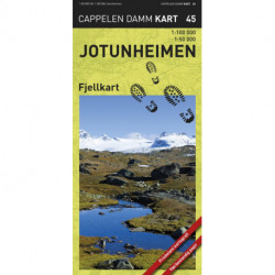 Jotunheimen fjellkart