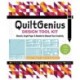 QuiltGenius Design Tool Kit: Stencils, Graph Paper & Booklet to Unleash Your Creativity