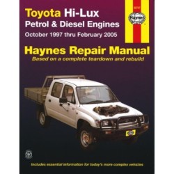 Toyota Hi Lux 4x4 & 4x2 (97-05) Haynes Repair Manual (AUS): 97-05