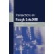 Transactions on Rough Sets XXII