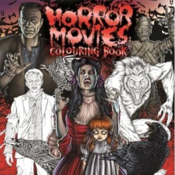 Horror Movies Colouring Book