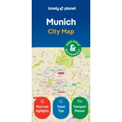 Lonely Planet Munich City Map
