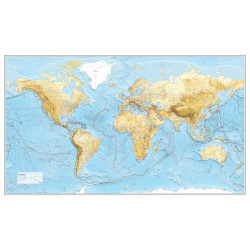 Verden m/havdybder lys