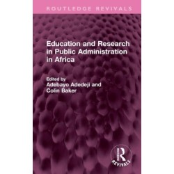 Education and Research in Public Administration in Africa