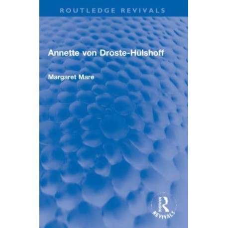 Annette von Droste-Hulshoff