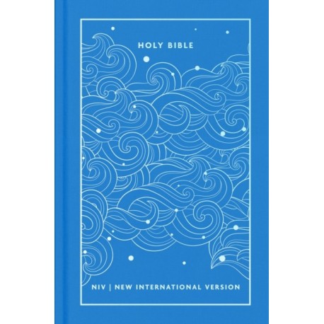 NIV Pocket Clothbound Classic Bible: Blue Waves