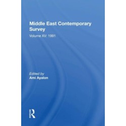 Middle East Contemporary Survey, Volume Xv: 1991: Volume XV: 1991
