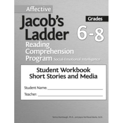 Affective Jacob's Ladder Reading Comprehension Program: Grades 6-8, Student Workbooks, Short Stories and Media (Set of 5)