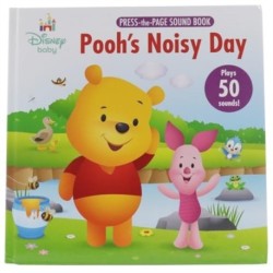 Disney Baby Poohs Noisy Day Press The Page Sound Book