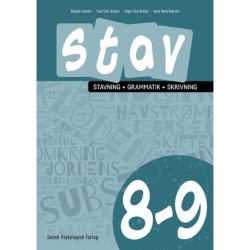 STAV 8-9 - Stavning, grammatik, skrivning 8.-9. klasse: Elevens bog, 6. udgave (pakke med 5 hæfter)