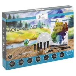 Akvarel start-sæt, 13 dele