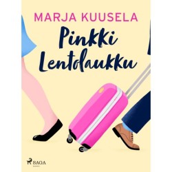 Pinkki lentolaukku
