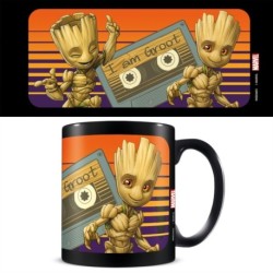 Guardians of the Galaxy (Groot Sunset) 11oz/315ml Black Mug