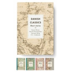 Box with four Danish Classics: Short stories from Novellix