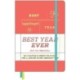 Knock Knock Best Year Ever Large Hardcover Planner