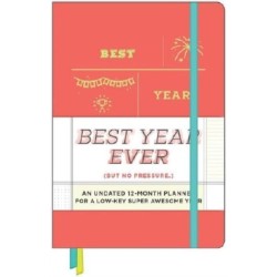Knock Knock Best Year Ever Large Hardcover Planner
