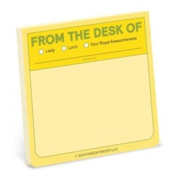 Knock Knock From the Desk Of Sticky Note