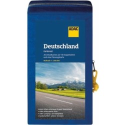 ADAC KartenSet Deutschland: 20 Detailkarten auf 10 Doppelblättern