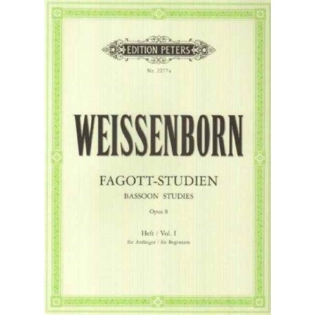 Bassoon Studies Op.8 Vol.1