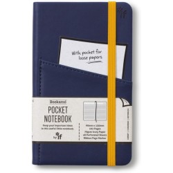 Bookaroo Pocket Notebook (A6) Journal - Navy