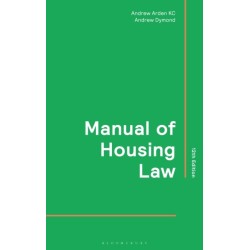 Manual of English Housing Law
