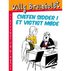 Chefen sidder i et vigtigt møde