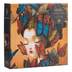 Paperblanks Puslespil - Madame Butterfly, Esprit de Lacombe