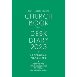 The Canterbury Church Book and Desk Diary 2025 A5 Personal Organiser Edition