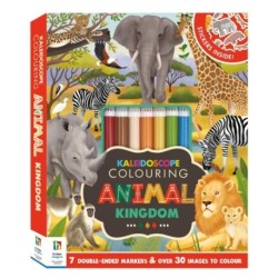 Kaleidoscope Colouring Kit Animal Kingdom