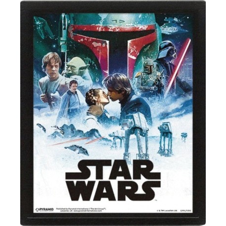 Star Wars (Episode IV & V) - Framed
