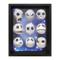 Nightmare Before Christmas (Jack Expressions) - Framed