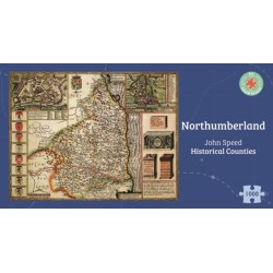 Northumberland Historical 1610 Map 1000 Piece Puzzle