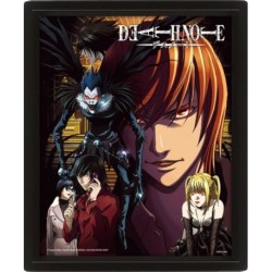 Death Note (Connected By Fate) 10 x 8" 3D Lenticular Poster (Framed)