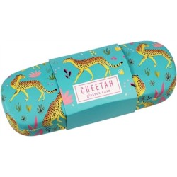 Glasses Case & Cleaning Cloth - Cheetah
