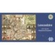 Lancashire Historical 1610 Map 1000 Piece Puzzle