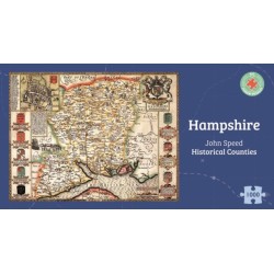 Hampshire Historical 1610 Map 1000 Piece Puzzle