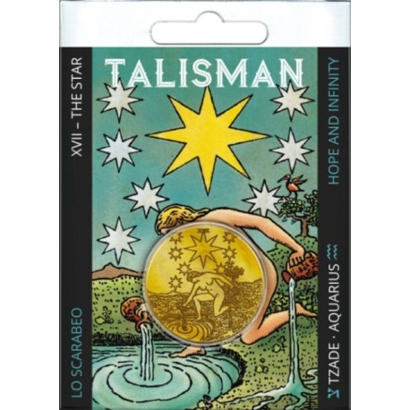 Tarot Talisman Xvii - the Star: Hope and Infinity Tzade : Aquarius