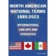 North American National Teams 1885-2023 International Line-ups & Statistics