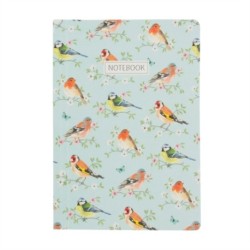 Sass & Belle Garden Birds A5 Notebook